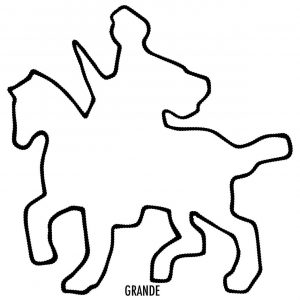 Stampo Per Biscotti Cavallo Di San Martino In Acciaio Inox 11x10 Cm - Per Dolci Tradizionali Veneziani